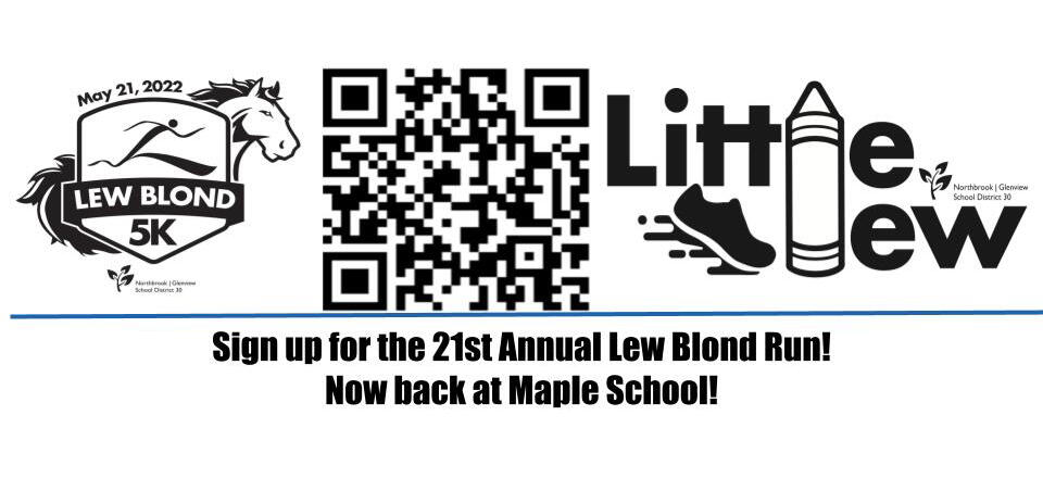 Lew Blond Back at Maple!